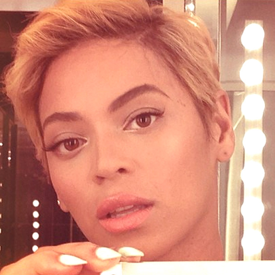 beyonce cheveux courts