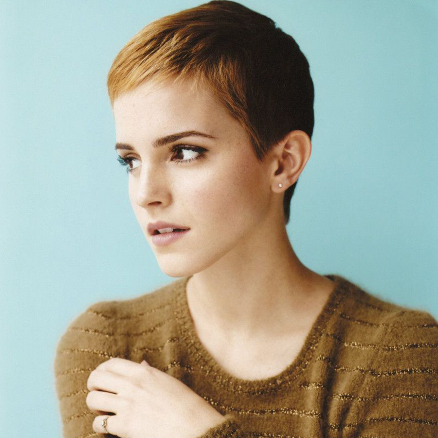 Emma Watson cheveux courts