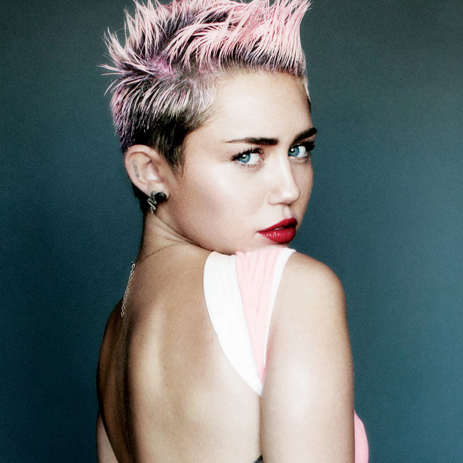 Miley Cyrus cheveux courts