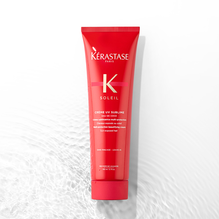 Crème UV sublime : crème légère protectrice sans rinçage Crème UV sublime de la gamme Soleil de Kérastase